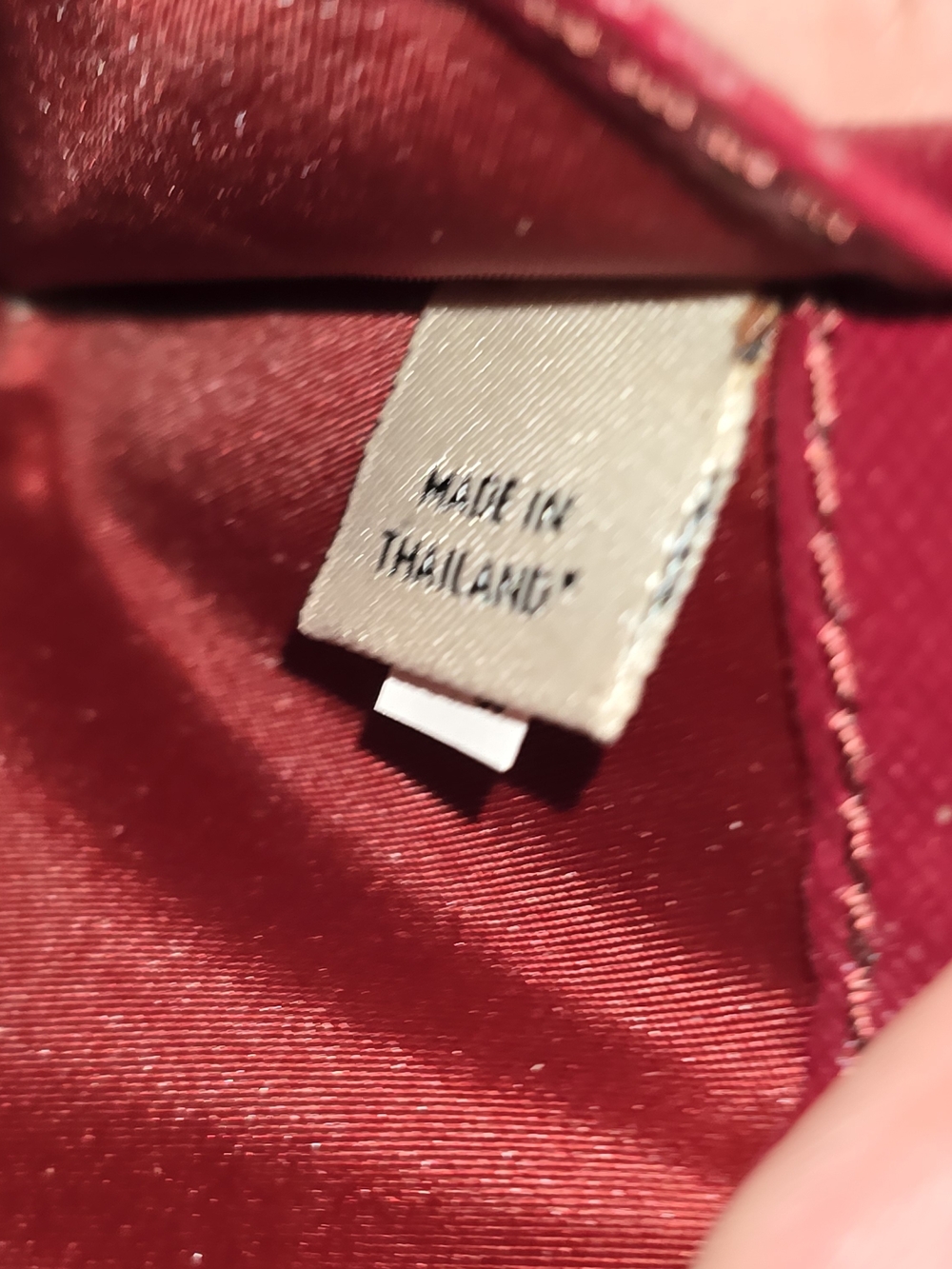 Coach Pebbled Leather Zip Wallet - Raspberry - Picture 7 of 13